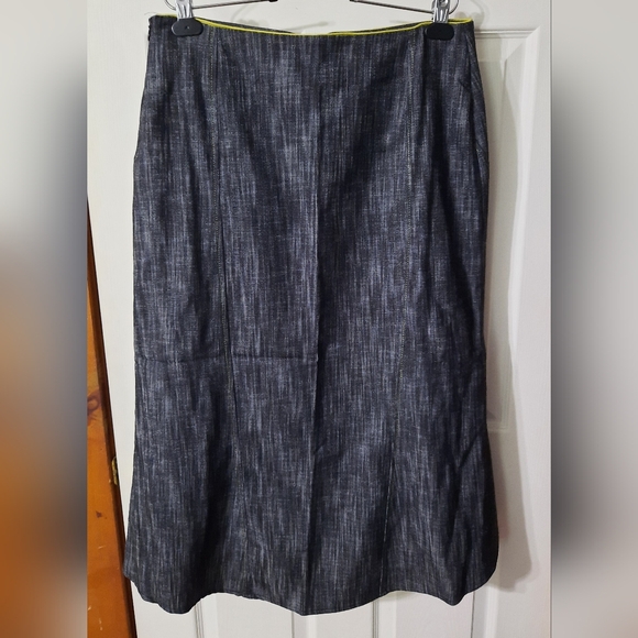 Vintage Limited Edition London Fog Denim High Low Skirt - Picture 2 of 9